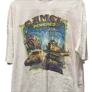 Vintage 90s Smokin Joe’s Racing Camel Cigs 1994 Single Stitch Shirt Adult XL